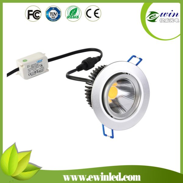 Quality Epistar chip 100lm/w 3"/4"/6"/8" IP40 SMD/COB LED recessed downlight wholesale