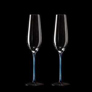 Custom Bulk Engraved Logo 6-10 OZ Premium Crystal Champagne Wedding Glassware-