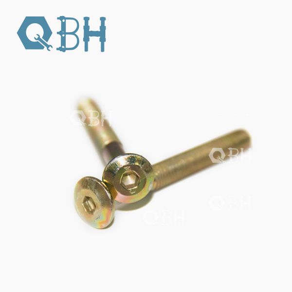Quality Brass Hex Socket Furniture Bolt Screw M4-M24 wholesale