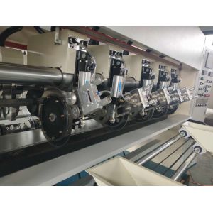 Automatic 4 Knives Slitter Scorer Machine Corrugated Cardboard 2000mm