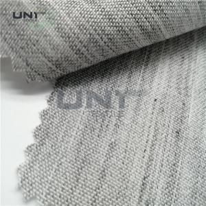 Cheap 170gsm Medium Weight Cotton Canvas Fabric Smoothly Woven For Suit / Uniform for sale