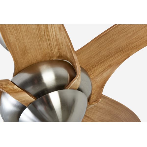 Silver ECO European Ceiling Fans 52in Energy Efficient Ceiling Fans