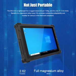 Capacitive Screen 10 inch Industrial Tablet with IP65 Waterproof and Rear 8.0MP