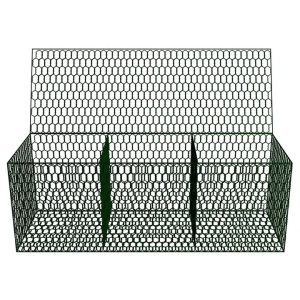 Wholesale High Quality Hot Dipped Galvanized Gabion Cages Hexagonal Wire Mesh