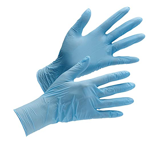Synthetic Medical Consumable Items Hospital En455 Nitrile Gloves