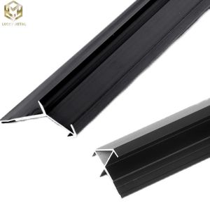 8mm Industrial Aluminium Edge Trim Profiles Board Connector