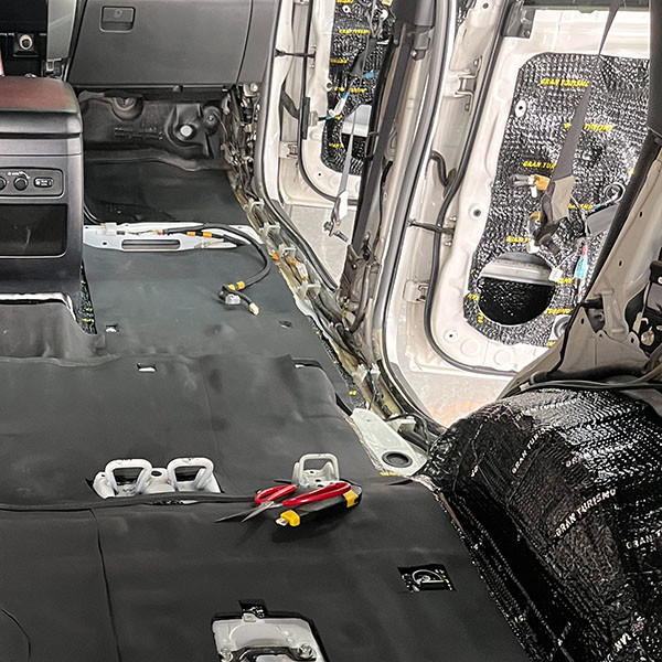 Quality Precision Engineered Car Soundproofing Mat medium high frequency Noise Lowering wholesale