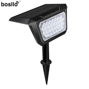 Cheap Intelligent Solar Garden Lights With Dual Lighting Modes And White LED Light Source for sale