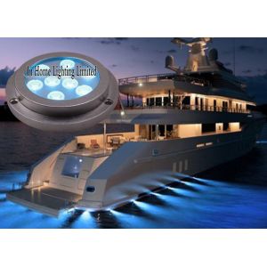 China 27 W Blue Underwater Boat Lights / Remote Control Marine Spotlight on sale