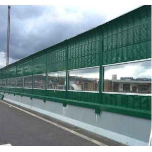 Steel Panel Sound Barrier for Highway and Railway Noise Reduction