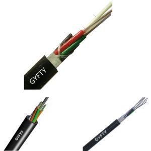 24 cores GYFTY non metal with FRP fiber optic cables