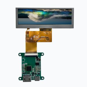 3.9 Inch Bar Type TFT LCD High Brightness 480*128 350nits HDMI Interface Touch