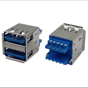 Enhance Connectivity with Reliable Female Double-Decker USB Connectors 1.5A