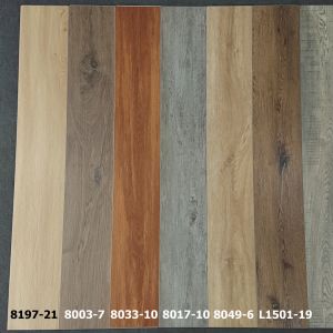 Waterproof Vinyl Flooring Gorgeous Wooden Home Click Plank with PVC Stone Powder
