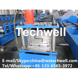Single Side Adjustable Interchangeable Z Purlin Roll Forming Machine