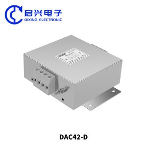 China 380V AC Three Phase Four Wire EMI Power Supply Noise Filter 40A-80A Variable Frequency Filter on sale