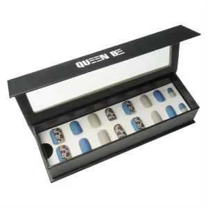 Cheap Custom Logo Luxury Empty False Nail Gift Box for Press On Nails Packaging for sale