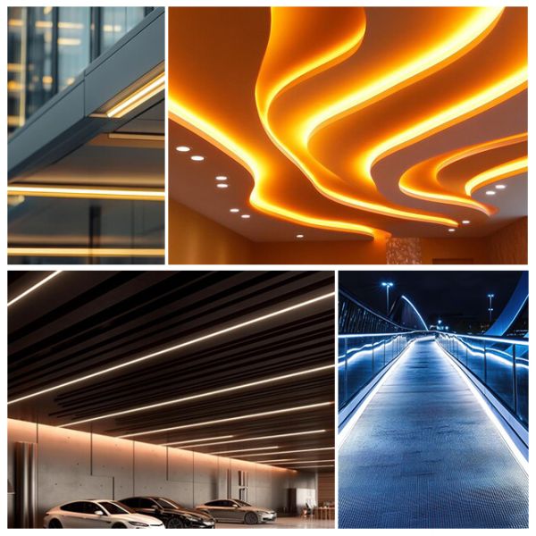 Silicone Waterproof Neon Lights 08*14mm 120LED/M Side View Neon LED Flexible 12V RGB