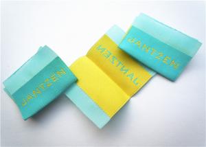 Cheap High Grade Personalized Garment Tags Woven Fabric Environmental for sale