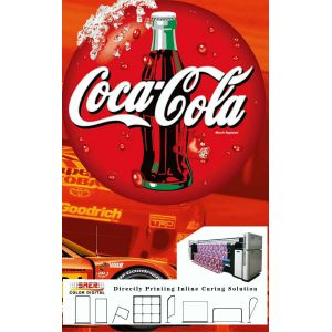 Double Vision Fabric Plotter / Large Format Textile Printer For Flag CE