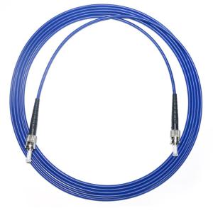 Cheap Fiber Optic Patch Cord ST Dual-Core Dual-Mode 1/1 for WLAN LAN Connection Network for sale