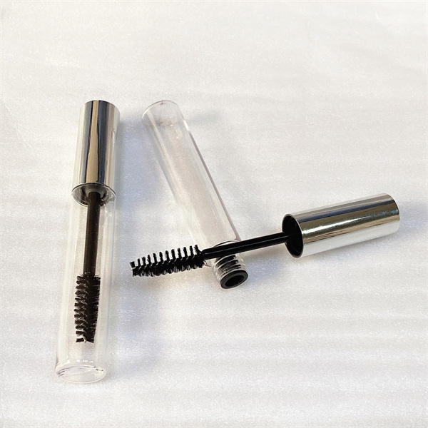 10ml Silver Empty Mascara Container Cosmetic Packaging With Wand Glitter