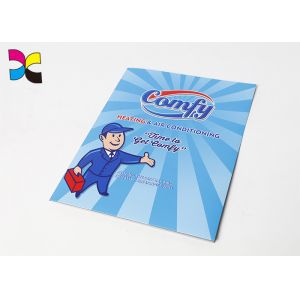 Cheap Hot Stamping Printed Hard Cover File Folder With Coated Art Paper Material Eco - Friendly for sale