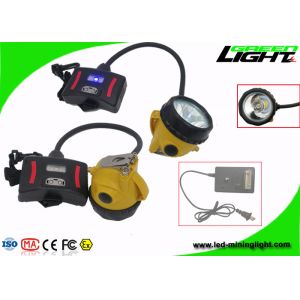 Underground Led Mining Headlamp GLS12-A 15000lux Anti - Explosive Rechargeable