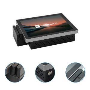 Cheap High Brightness Industrial Panel PC with HDMI/COM/USB/RJ45/Audio JACK/DP Interface Type and 350 Nits Brightness for sale