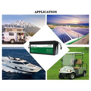 12V 80Ah Lithium Ion Golf Cart Battery Rechargeable Battery Pack