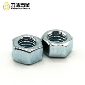 Cheap Q215Alloy Steel M16 Hex Nut Grade 8 Galvanized Black Zinc Plating Three for sale