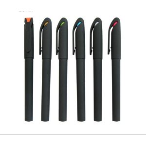 China black color cap style office writing gel ink pen, office signature ball point pen on sale