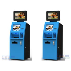 China ATM Machine / Dual Screen Kiosk With UTP Thermal Printer Cash Dispenser on sale
