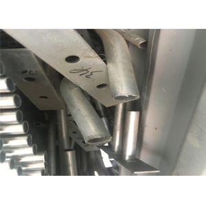 Silver Color Temporary Residential Fencing / Chain Link Construction Fence