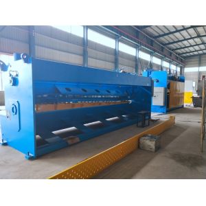 QC11K CNC Hydraulic Shearing Machine 20x6000 16*8000mm Sheet Metal 6m 8meter
