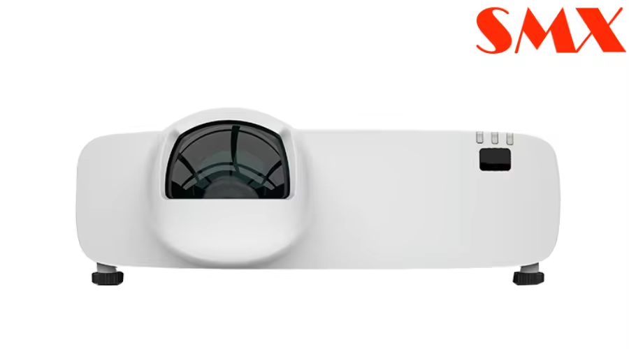 SMX 4800 Lumen 3LCD Laser Short Throw Projector Perfect for WUXGA 1920x1200 Resolution