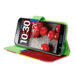 Beautiful pattern Premium Pu Leather Flip Wallet Case Cover for LG G pro lite