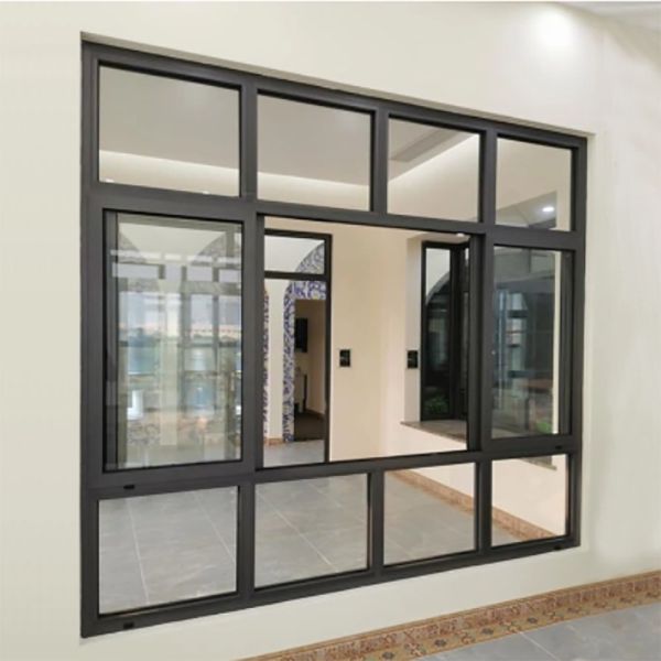 Quality Horizontal Opening Aluminum Casement Windows Sound and Water Proof wholesale