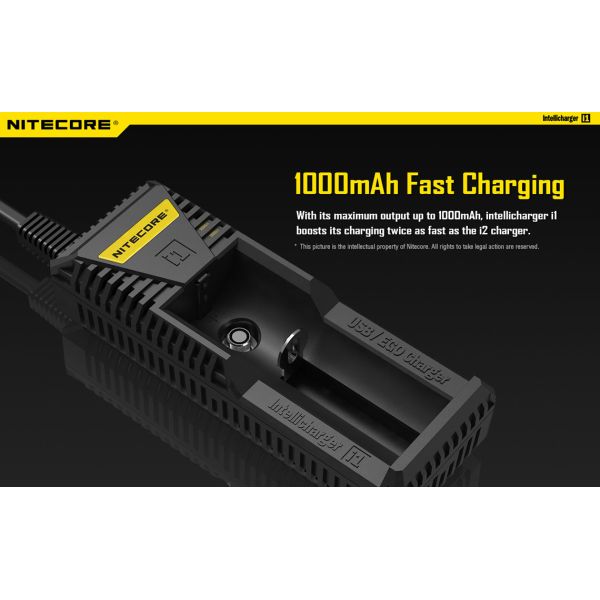 20160128222758_95627.jpg Nitecore 18650 battery charger nitecore i1 single smart charger Nitecore battery charger