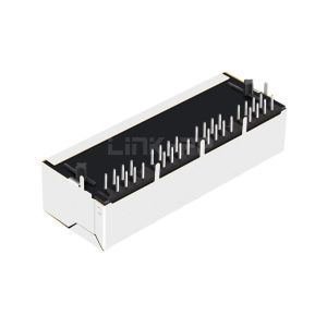 Amphenol RJSE4BAO8T089B Compatible LINK-PP LPJ46203DNL 10/100 Base-T Tab Down
