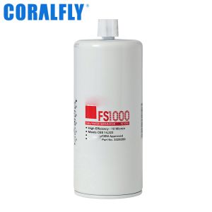 fs1000 P551000 BF1259 CORALFLY Fuel Water Separator Filter Spin - On