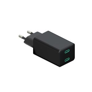 Dual C Ports PD Power Adapter 20-120W 1 USB-C/Dual C Ports