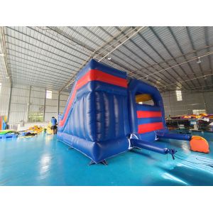 Outdoor Bounce House Inflatable Bouncer Combo With Slide Hero Spiderman Cartoon