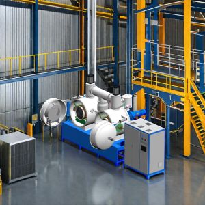 Graphitization Furnace with 128L Loading Capacity 400*400*800 Chamber Size and