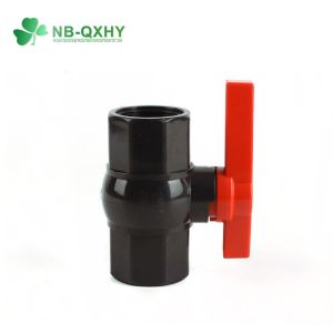 1/2 Inch to 4 Inch Long Handle Octagonal Plastic PVC Ball Valve for Manual