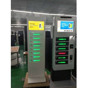 Coin Payment Commercial Cell Phone Charging Stations With Fast Charging