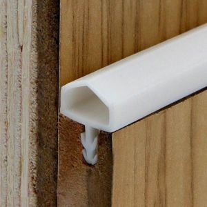 Aluminum Wooden Door Seal Strip with Silicone TPE PVC Material and ISO9001