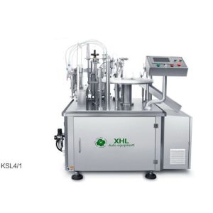 Cheap PLC Control 40bpm 800kg Plastic Bottle Filling Machine for sale