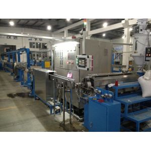 Fuchuan Power wire Extrusion Line With Folding W Type Cooling Channel