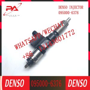 Hot sale common rail injector 095000-6376 Trait High Speed Steel Genuine Fuel
